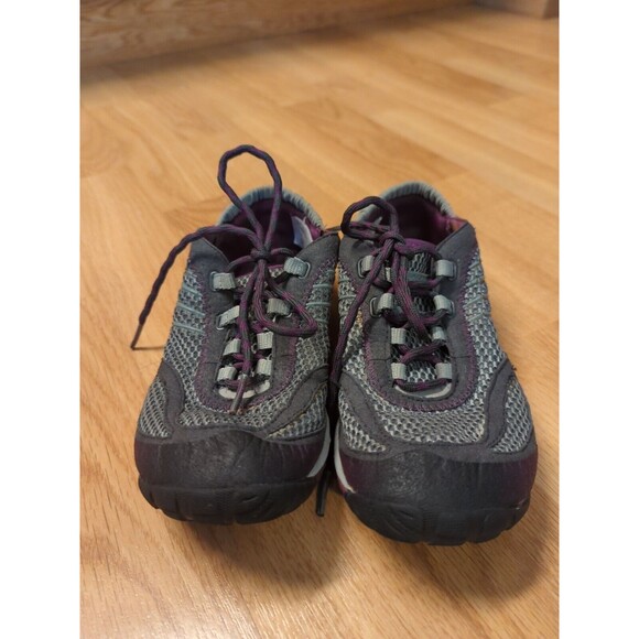Merrell Pace Glove Dark Shadow Running Shoes Barefoot Vibram Women 5 Gray - Picture 3 of 9